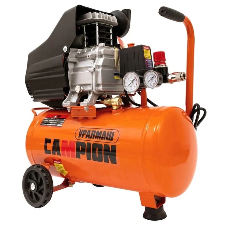 Compresor de Aer 24L, 2.5CP, 200L/min, cu ulei, Campion CMP2024