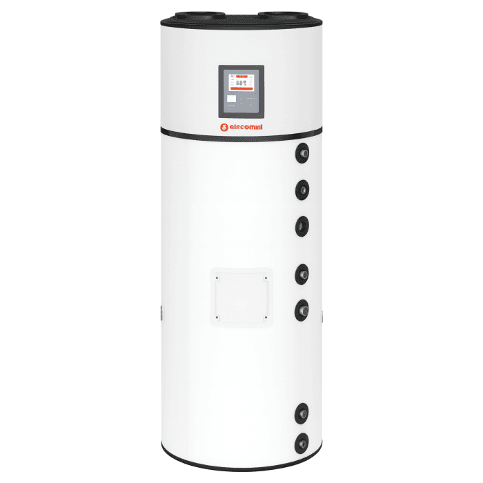 Boiler termodinamic cu pompă de căldură aer-apă Giacomini HPBSY027, 270 litri, clasa A++