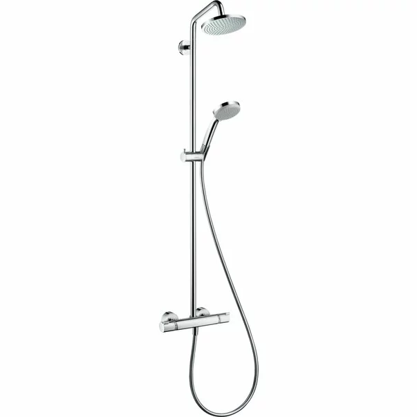 Coloană de duș cu baterie termostatată Hansgrohe Croma 160