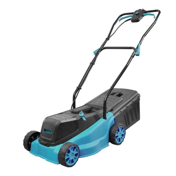 Mașină de tuns gazon Detoolz DZ-SE228, 18V, lățime de tăiere 32 cm, colector 20L