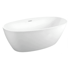 Cadă baie freestanding Bella BSM-220, acril, 170×80×58 cm