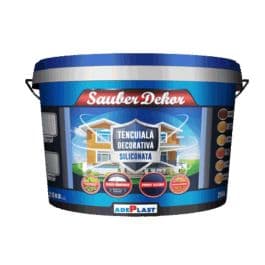 Adeplast Sauber Dekor DR tencuială decorativă silicon 1.5 mm, 25 kg, alb