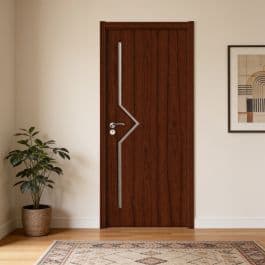 Ușă interior MDF OP-106, cu geam, toc inclus